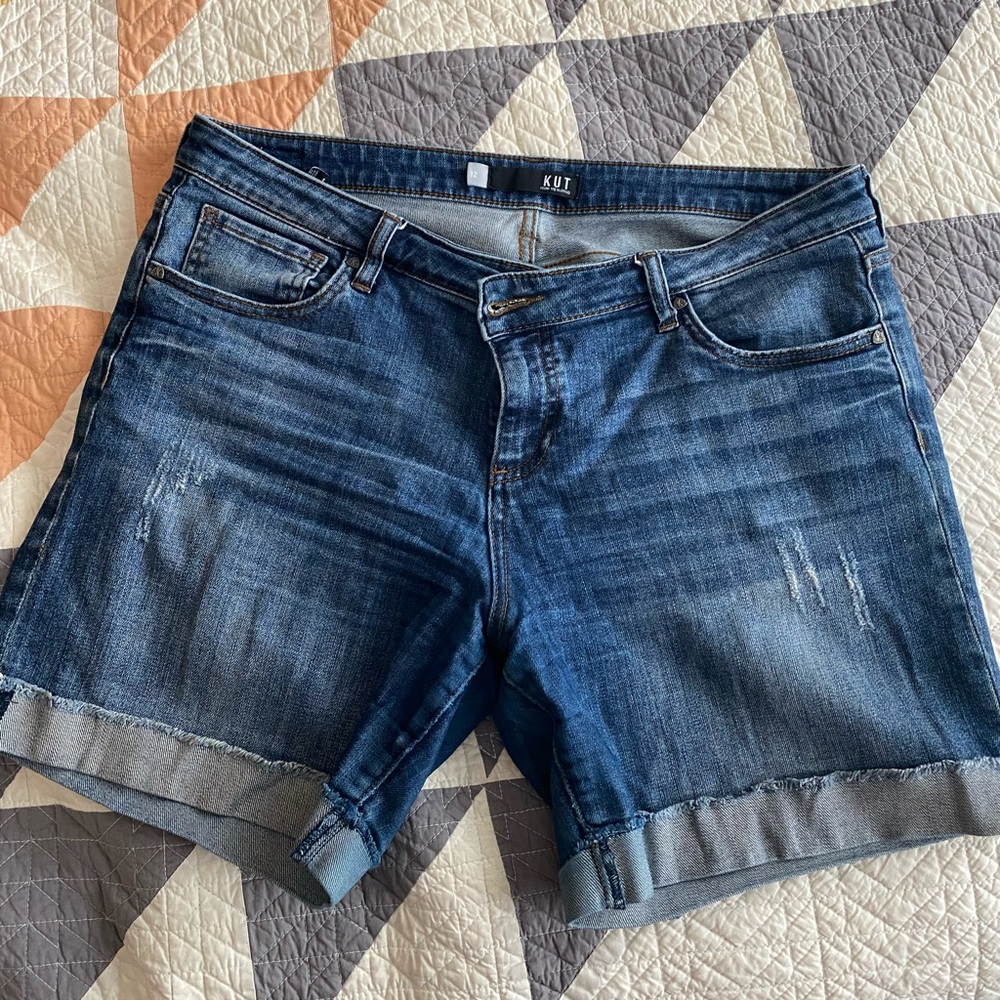 Kut from the Kloth High Rise Boyfriend Shorts